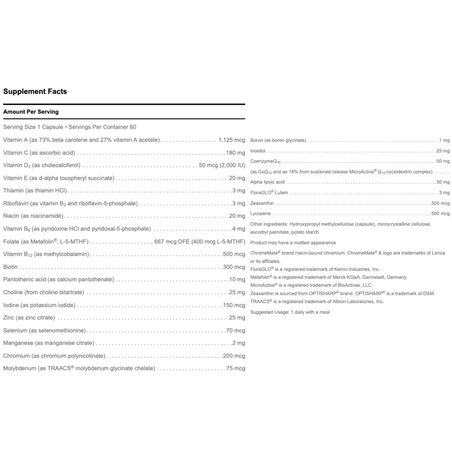 더글라스랩 울트라프리벤티브 1 데일리